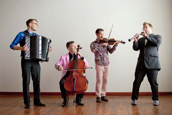 Quartetto Gelato group photo